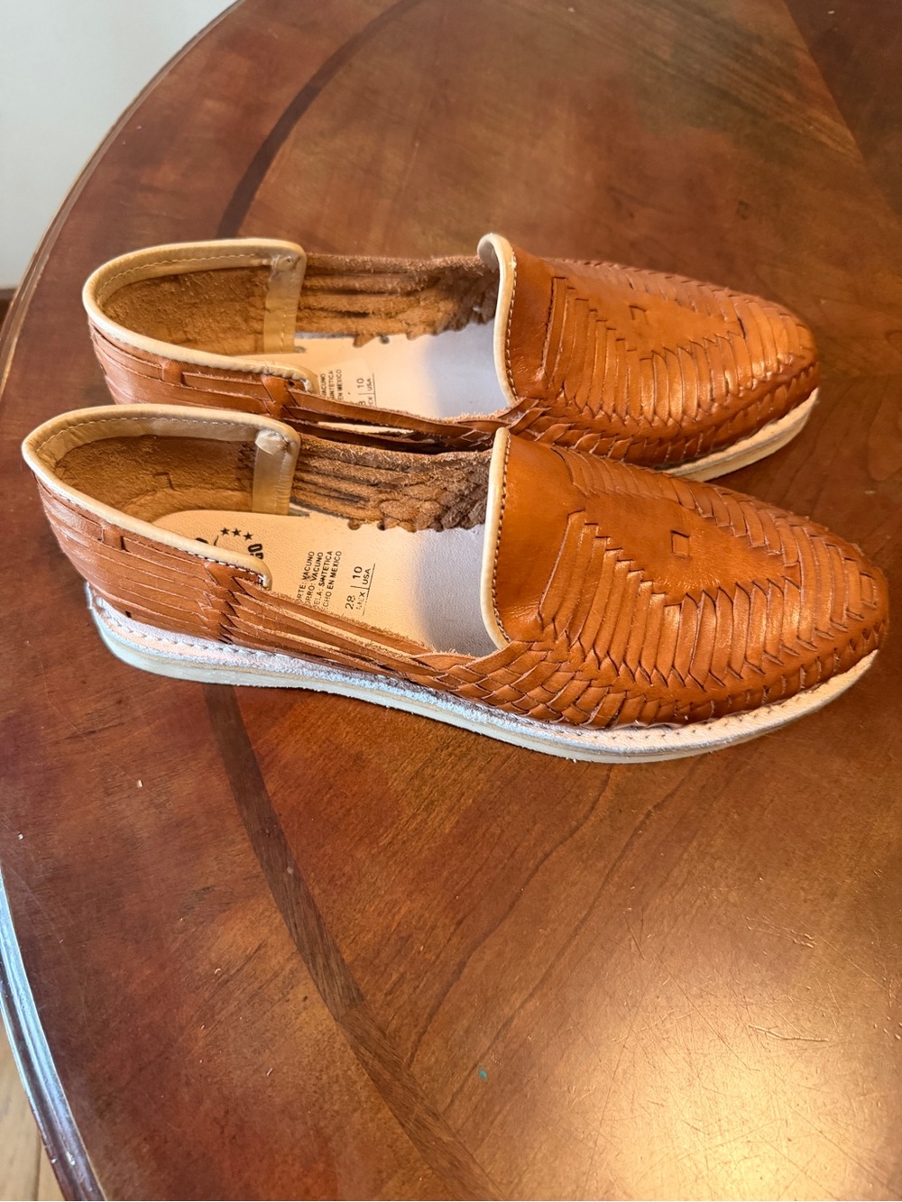 Rodeo Durango Huarachos Men’s Brown Leather Sandals Size 10